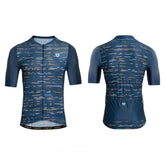 Jersey Ciclismo M/C Hombre GW Mistura Azul Multicolor